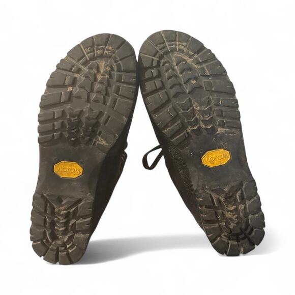 Raichle Men Leather Suede Hiking Mountaineering Boots 9.5 M Brown Ankle 4324 - Picture 6 of 9